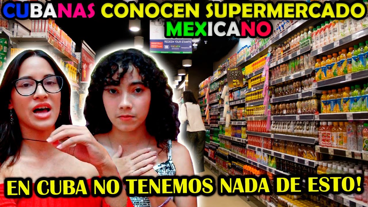 🇨🇺CUBANA VISITA WALMART en 🇲🇽MÉXICO - CUBANAS REACCIONAN