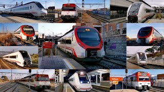 Trenes De Pasajeros Viajeros Renfe Operadora Cercanías Madrid 446 450 Civia 465 Md 449 Y 599