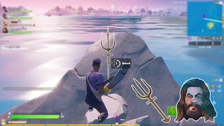 Claim Your Trident at Coral Cove Location - Fortnite (Week 5 Aquaman Challenge)