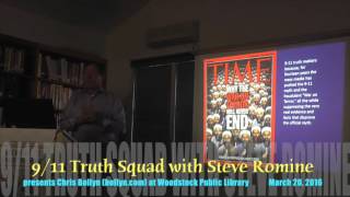 9/11 Truth Squad with Steve Romine presents Chris Bollyn at Woodstock Library