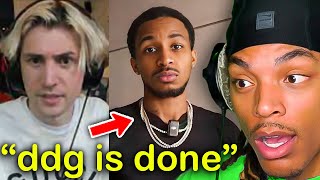 видео: XQC настолько смутил DDG, что он замолчал картинка: XQC настолько смутил DDG, что он замолчал