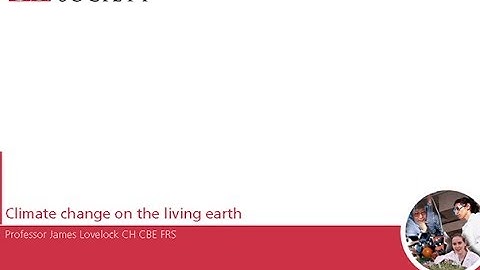 Climate change on the living Earth