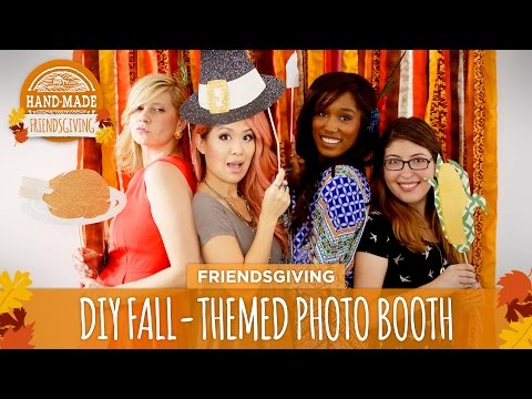 Video: DIY Fall-Themed Photo Booth - HGTV Friendsgiving