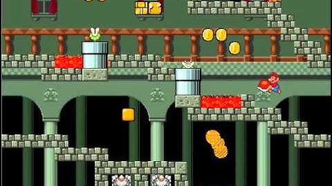 SMBX Custom Level: Bowser Fight