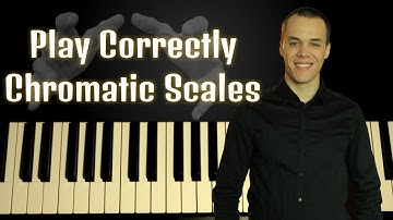 Correct Way To Practise Chromatic Scales ✔
