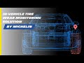 Michelin smartwear solution tire wear monitoring and predictive maintenance