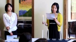 WMS 2012 National Honor Society Induction Ceremony