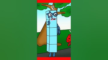 Numberblock 3 Runs Fast to Get Help for NB 1Dying Again ! - Numberblocks Coloring Story #shorts