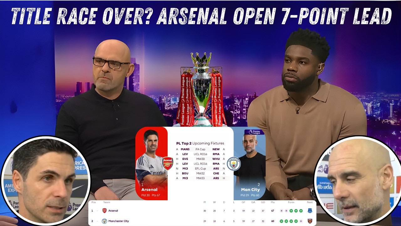 «Арсенал» опережает ближайшего преследователя на 7 очков! 🔥 Наконец-то они выигрывают Премьер-лиг...