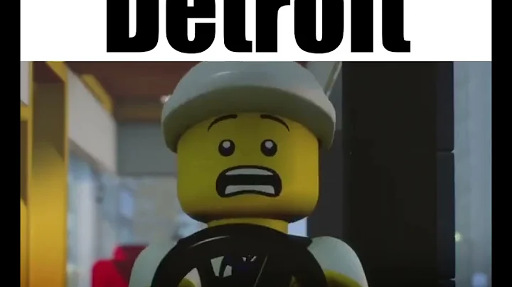 Lego Detroit city