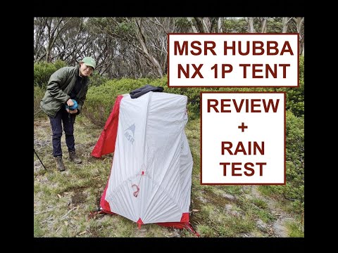Msr Hubba Nx 1p Review Rain Test Youtube Msr Hubba Nx 1p Review Rain Test Youtube