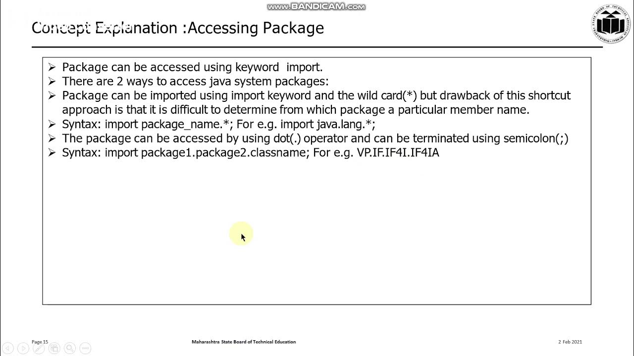Creating User Defined Packages in Java - YouTube