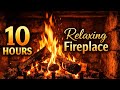 مدفأة مريحة صوت حطب مشتعل للاسترخاء والنوم Fireplace Crackling Sounds 