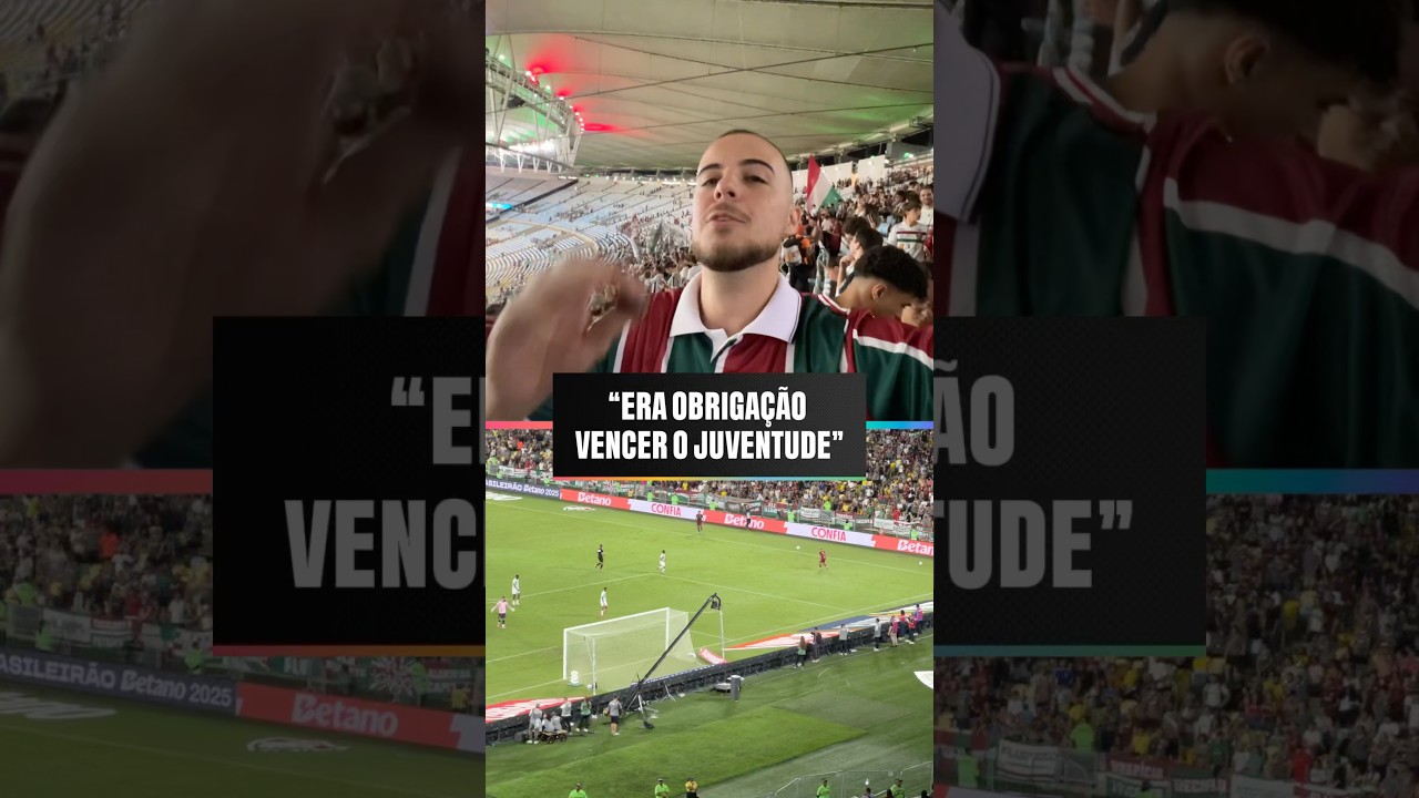 FLU VENCE COM GOL NO ÚLTIMO MINUTO! Fluminense 1x0 Juventude - pós jogo