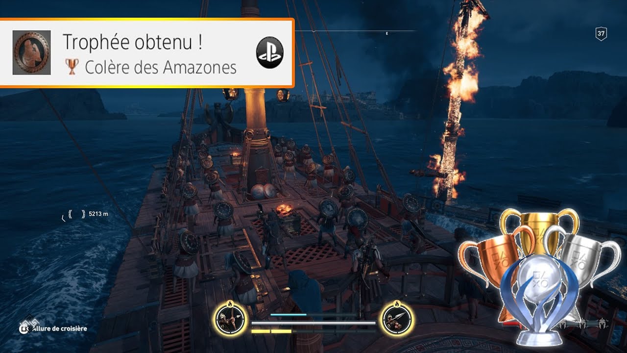 Assassin's Creed Odyssey TROPHÉE COLÈRE DES AMAZONES [Guide trophée] 13