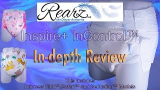 Rearz® Inspire+ InControl™ Nighttime Adult Diaper In-Depth Review #adultdiaper #incontinence