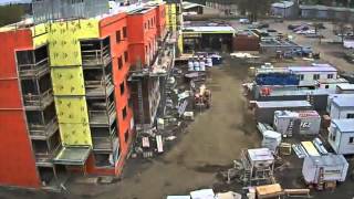 Tebeau Hall construction time lapse