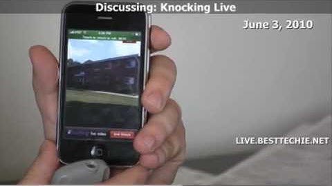 Knocking Live Review: iPhone Video Conferencing
