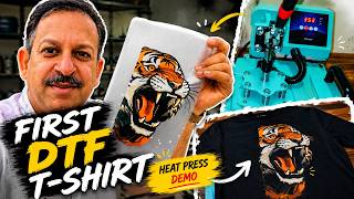 How I Transfer DTF Prints to T-Shirts Using a Heat Press