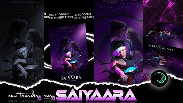 SAIYAARA TU TO BADLA NEHI HAI NEW TRENDING SONG NEW TRENDING HARD XML FILE || BY AKASH CREATION