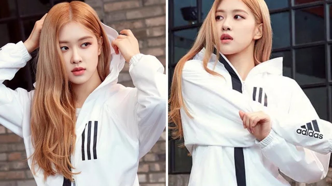 rose blackpink adidas jacket