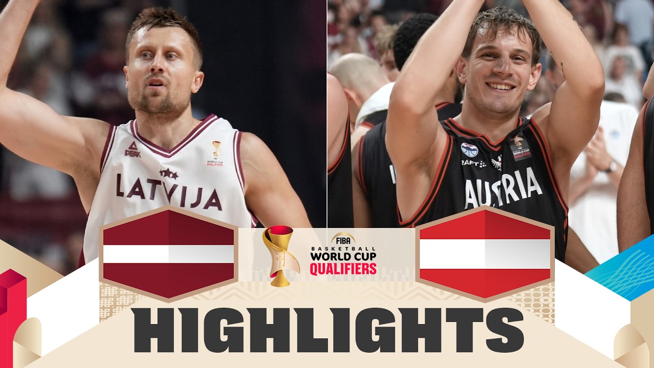 Latvia ๐ฑ๐ป v Austria ๐ฆ๐น | Highlights | FIBA Basketball World Cup 2027 European Qualifiers