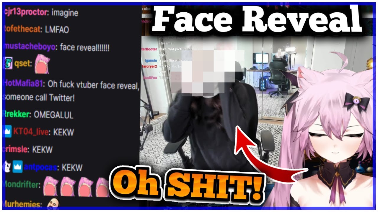 GreasyMac - VTuber ACCIDENTAL Face Reveal