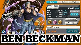 BEN BECKMAN FILM RED GAMEPLAY | ONE PIECE BOUNTY RUSH | OPBR