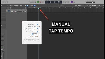 Logic Pro - Manual Tap Tempo and set BPM Literally Tapping a Mac or MIDI Key like in Ableton