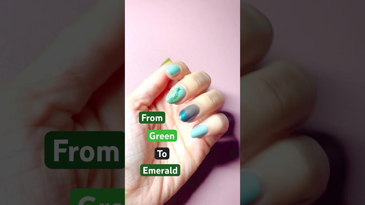 From mint to emerald 💚🌿 