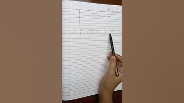 Define Perpendicular Lines.