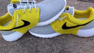 roshe run yellow