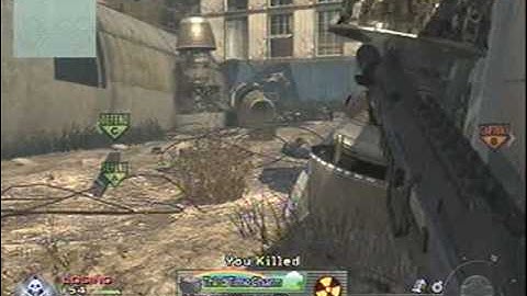 MW2 Domination on Scrapyard w/UMP45 Nuke Fail.........