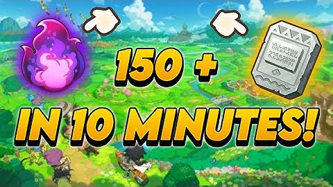 Ontvang 150 Dark Fire EN Mysterious Slates in 10 MINUTEN! | Fantasy Life i