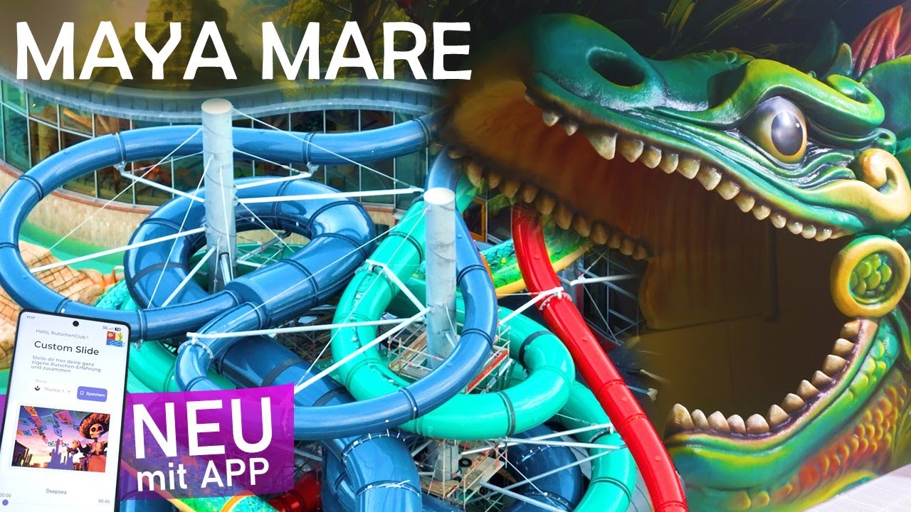 Maya Mare: 4 NEUE abgefahrene Rutschen - wir haben sie getestet! | Halle, Saale