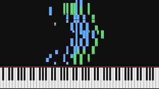 Matt Finney - Campfire on the Ice | Piano Visualization