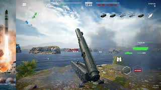 TopolM Nuclear Balistic Missile in Action!  Warships Mobile