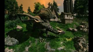 FlowScape dragon