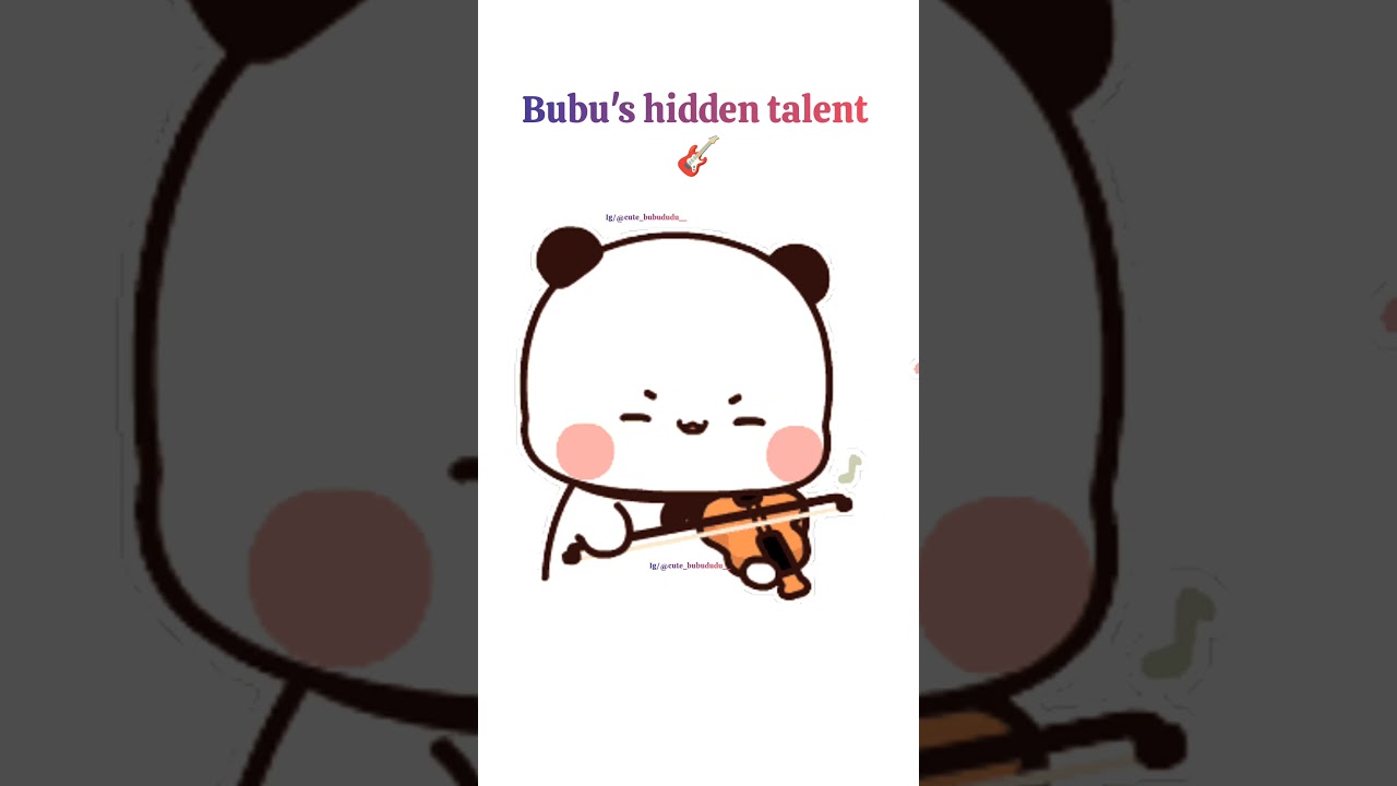 Bubu's hidden talent 🫡 dudububu 