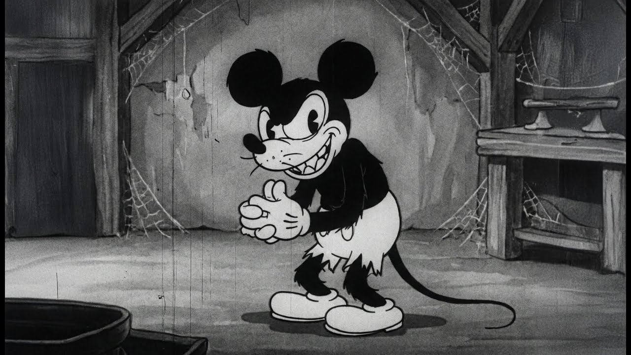 In His First Cartoon, Mickey was a BAD MOUSE! - YouTube