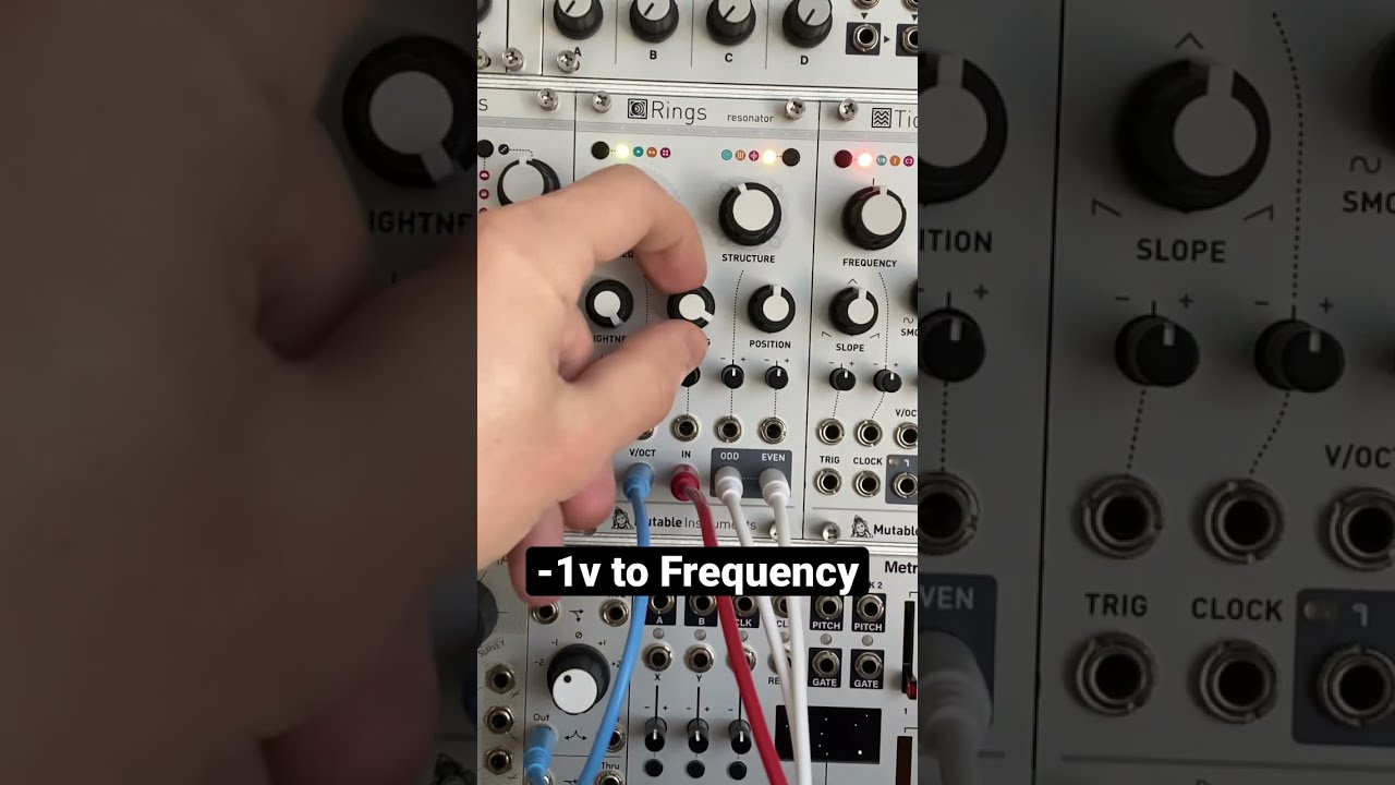 Mutable Instruments Rings is my new favorite reverb/delay module