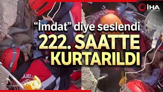 222 Saat Sonra 42 Yaşındaki Meryem İmamoğlu Sağ Kurtarıldı