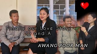 Revealing our love story❤ @Awang poor man#