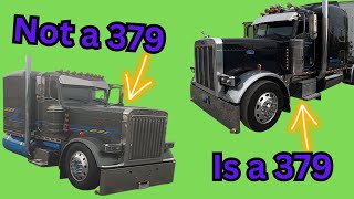 Peterbilt 389's trying to look like 379's and knowing the difference