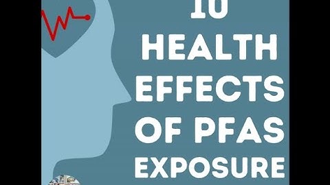 What are negative health effects from PFAS exposure? #shorts