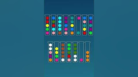 BALL SORT PUZZLE LEVEL 495