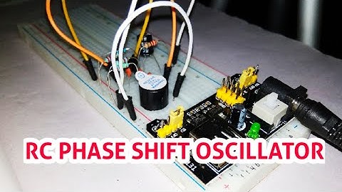 Phase shift oscillator using transistor | RC phase shift oscillator. #phaseshift #oscillators  #rc