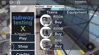 Roblox Subway Testing X Now Released Youtube - subway uncopylocked roblox