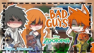 the bad guys react to wolf x diane