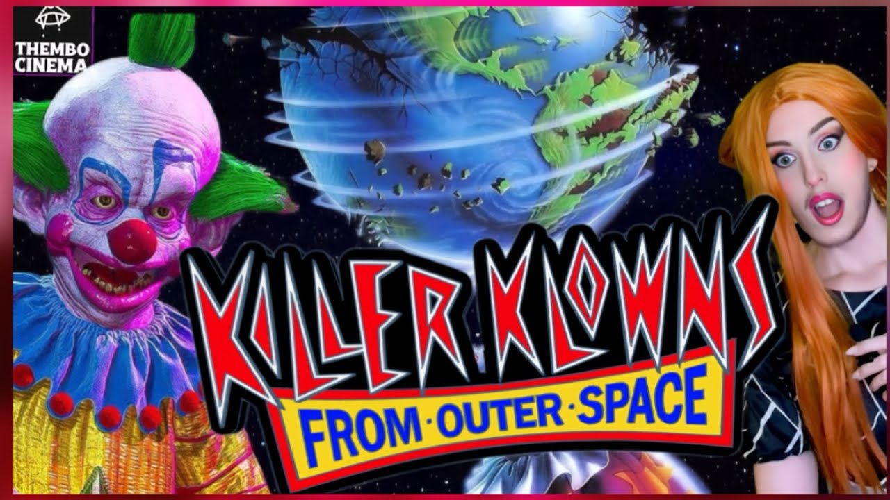 KILLER KLOWNS FROM OUTER SPACE (1988)- REACTION- Thembo Cinema 🤡 🚀 🩸 #horror #reaction #80shorror 